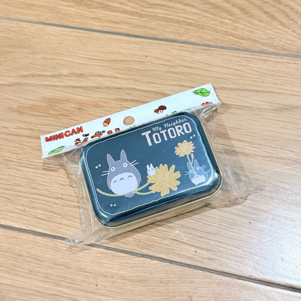 Studio Ghibli My Neighbor Totoro Metal Tin Keepsake Box Japan Exclusive NWT